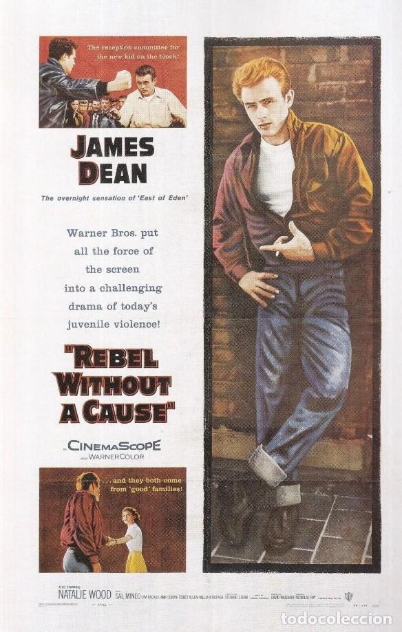 Cine: Rebelde sin causa. Poster 100x70 cm aprox