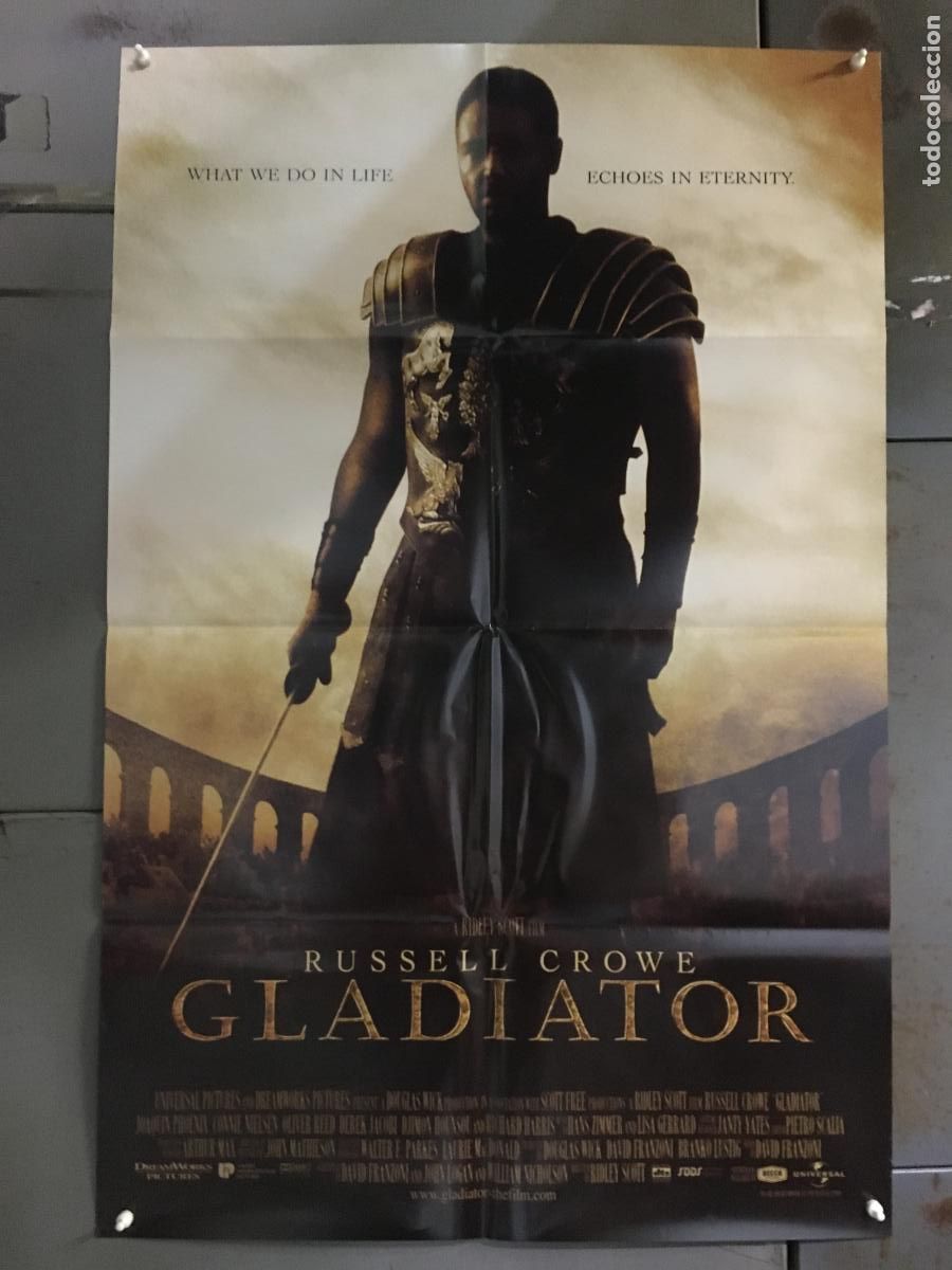 Cine: AFQ16 GLADIATOR RUSSELL CROWE RIDLEY SCOTT POSTER 70X100 h2
