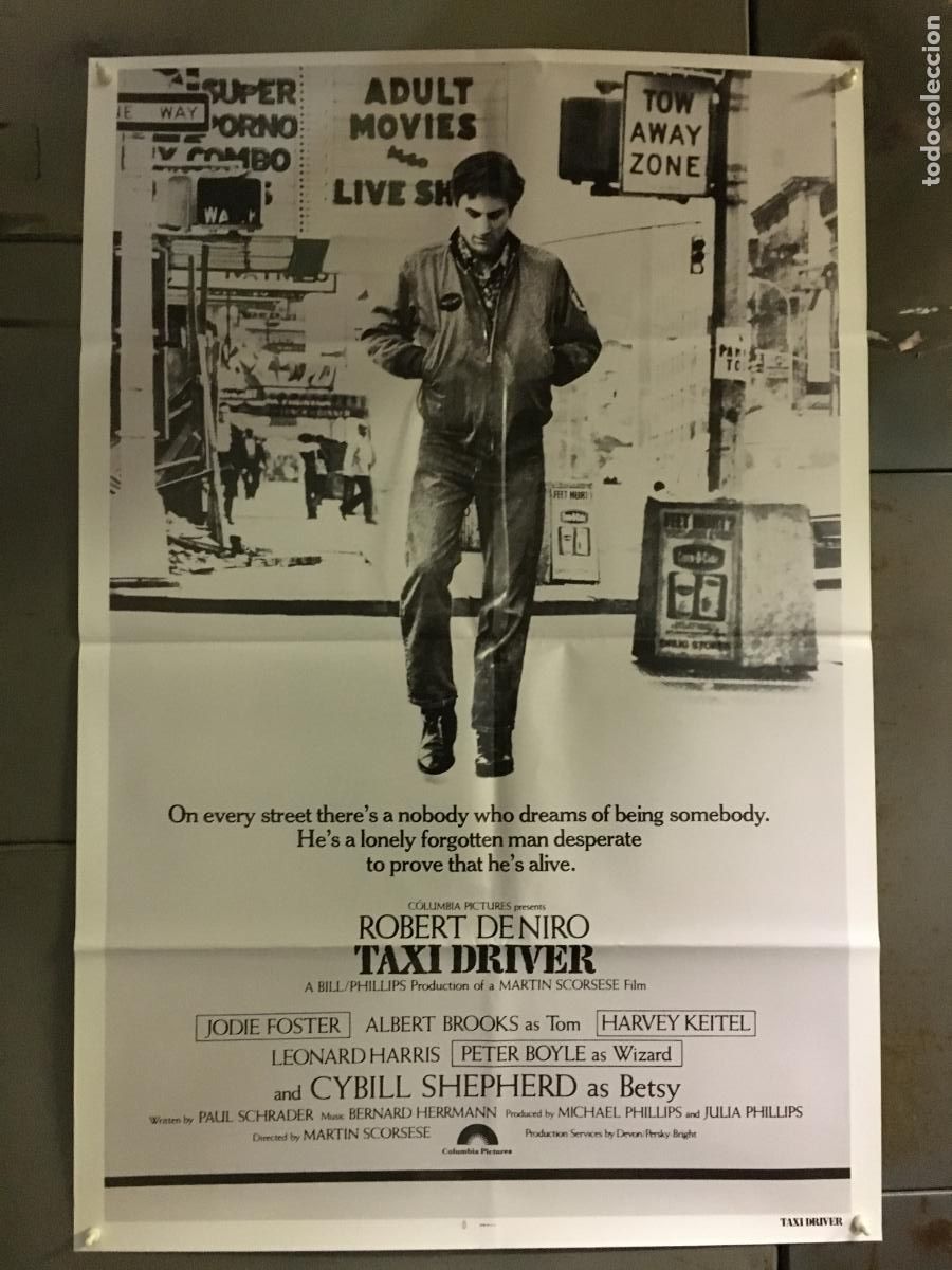Cine: AFQ17 TAXI DRIVER ROBERT DE NIRO MARTIN SCORSESE POSTER 70X100 h2