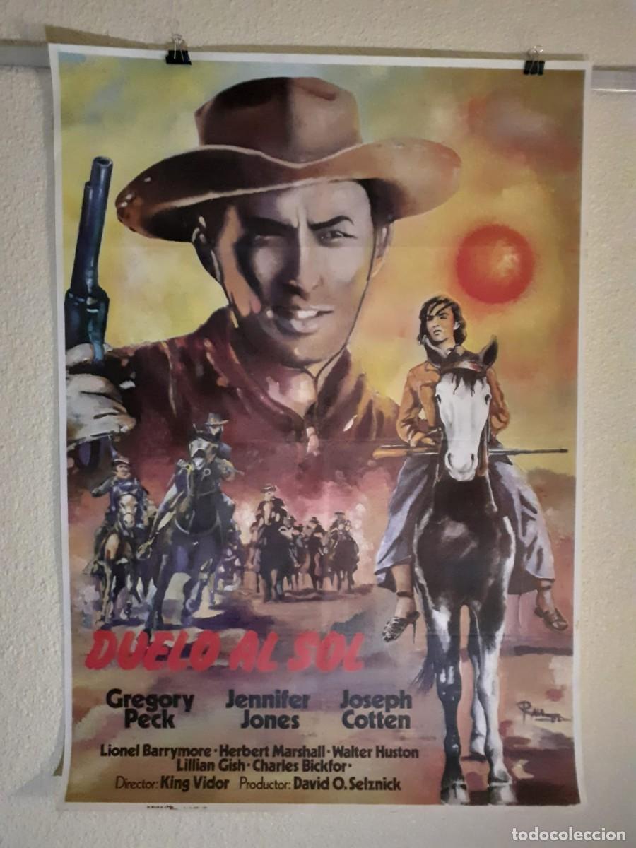 Cine: Cartel cine original Duelo al Sol (1982) King Vidor - Ilustrado por R. Raga