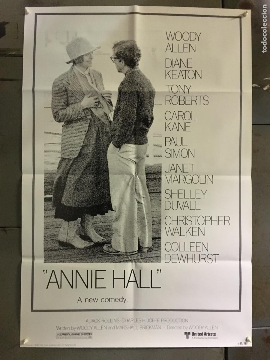 Cine: AFQ19 ANNIE HALL WOODY ALLEN DIANE KEATON POSTER 70X100 h3