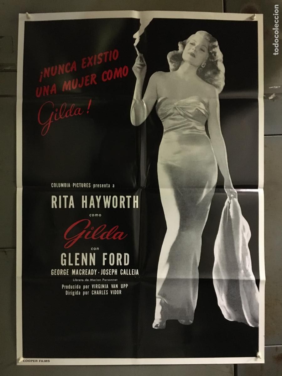 Cine: AFQ24 GILDA RITA HAYWORTH POSTER 70X100 h1