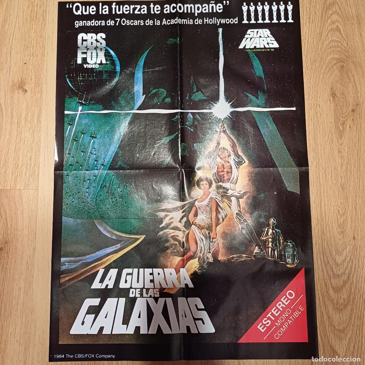 Cine: LA GUERRA DE LAS GALAXIAS/STAR WARS/CARTEL POSTER DE CINE.