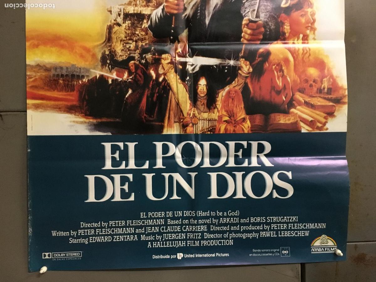 Cine: AFQ41 EL PODER DE UN DIOS POSTER ORIGINAL 70X100 ESTRENO h5 - Foto 3