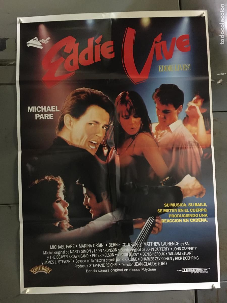 Kino: AFQ43 EDDIE VIVE MICHAEL PARE POSTER ORIGINAL 70X100 ESTRENO h6