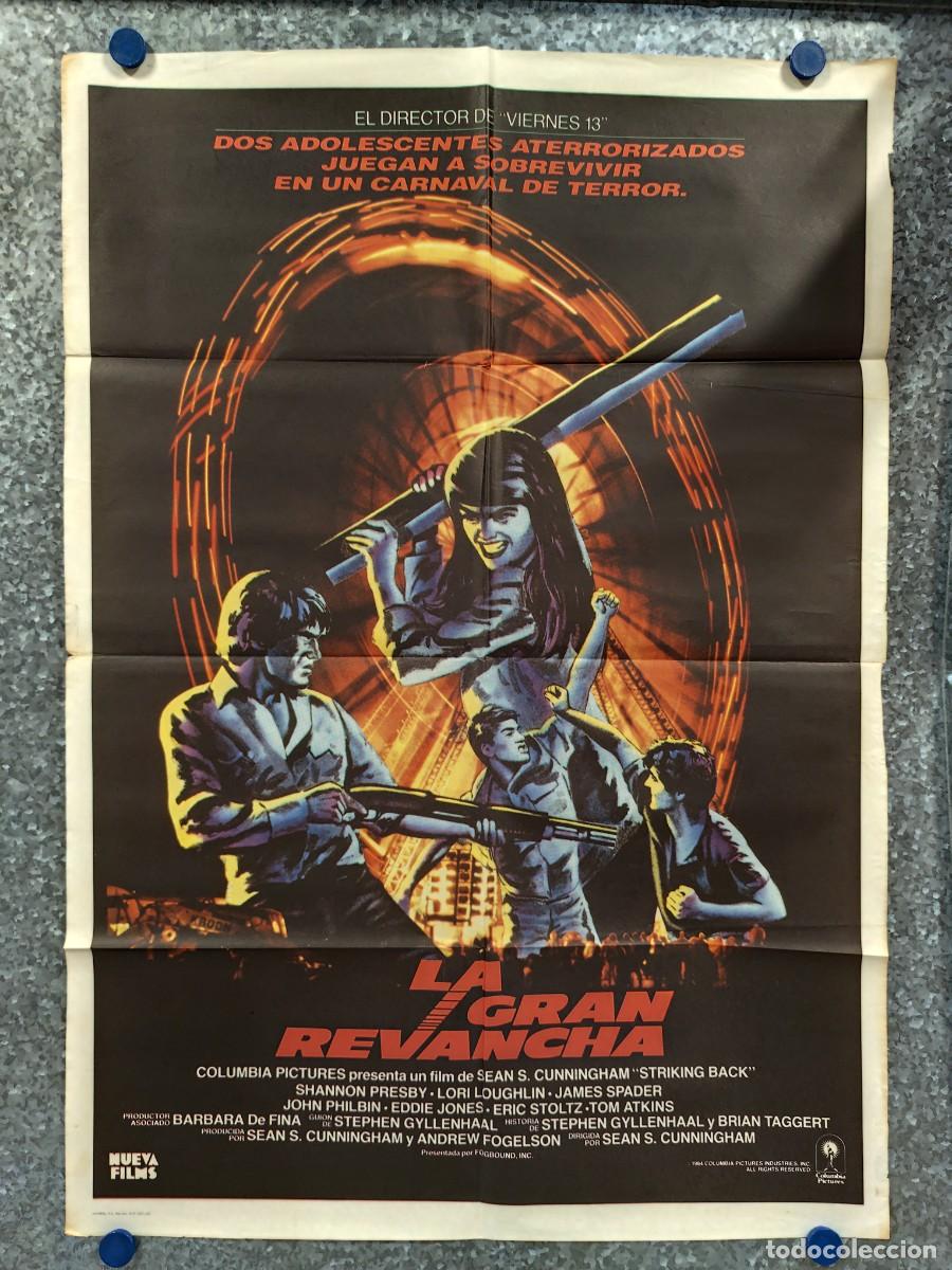 Cine: La gran revancha. Lori Loughlin, Shannon Presby, James Spader A&Ntilde;O 1984. POSTER ORIGINAL