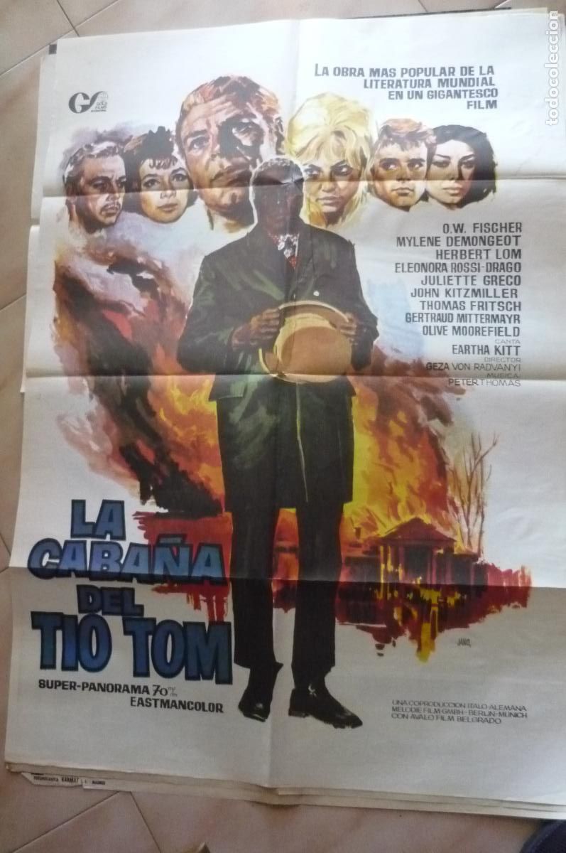 Cine: cartel de cine 1 x 7o la caba&ntilde;a del tio tom