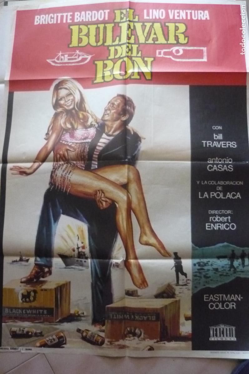 Cine: cartel cine 1 x 7o el bulevar del ron