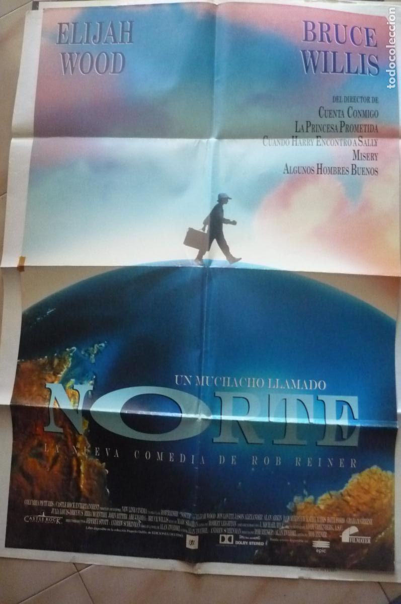 Cine: cartel cine 1 x 7o un muchacho llamado norte,.bruce willis
