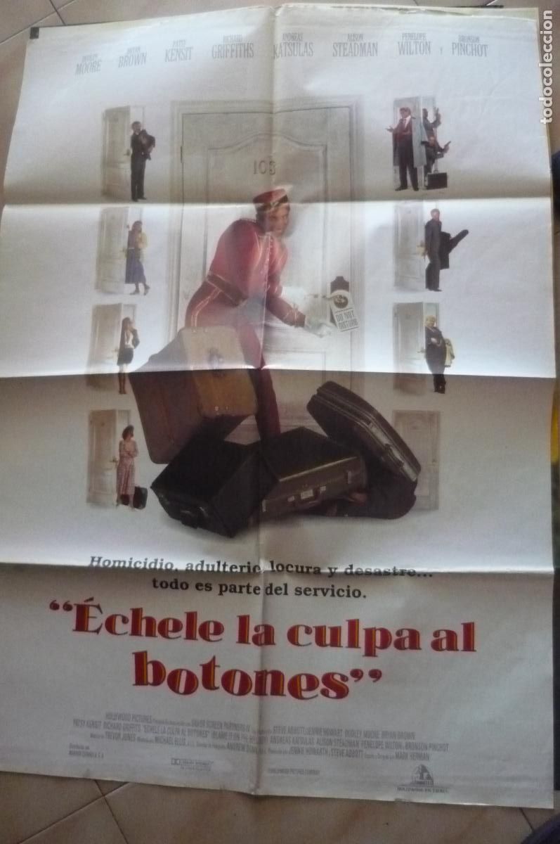Cine: cartel cine 1 x 7o echale la culpa al botones