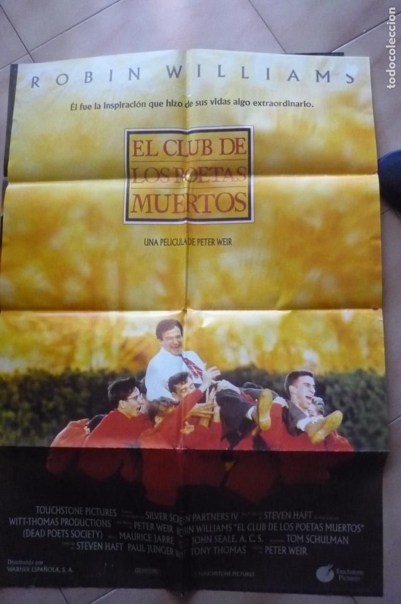 Cine: cartel cine 1 x7o el club de los poetas muertos
