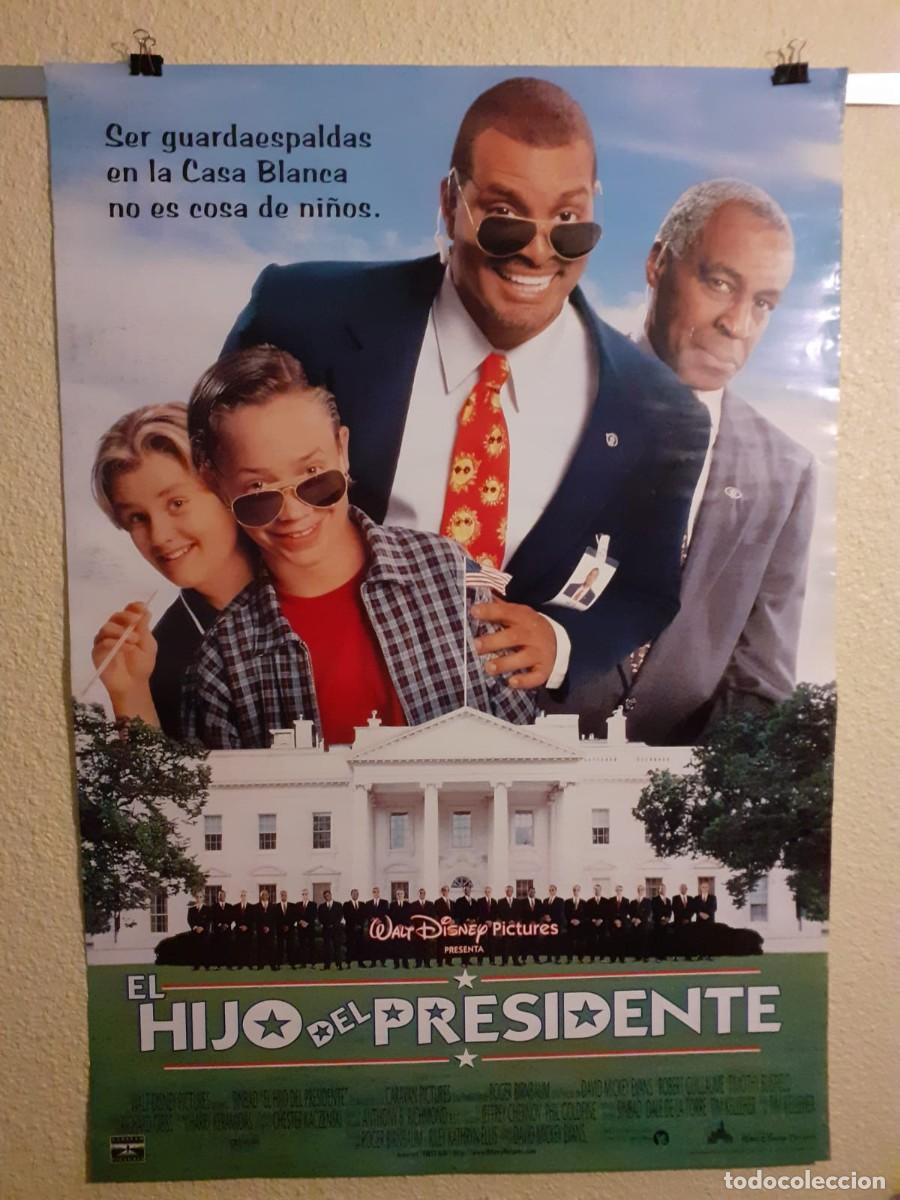 Cine: Cartel Original de Cine: El Hijo del Presidente (1996) - Walt Disney Pictures, Sinbad - 100x70 cm