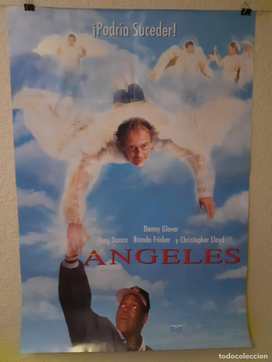 Cine: Cartel Original de Cine: &Aacute;ngeles (1994) - Walt Disney, Christopher Lloyd, Danny Glover - 100x70 cm