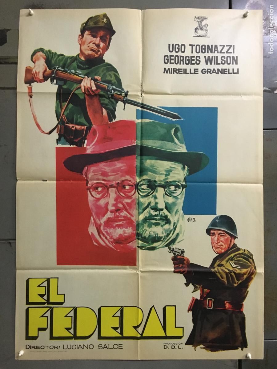 Cin&eacute;ma: ODC C792 EL FEDERAL UGO TOGNAZZI JANO POSTER ORIGINAL 70X100 ESTRENO