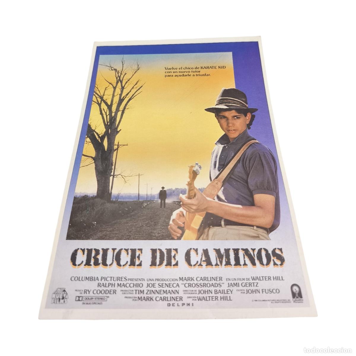 Cine: Cruce de Caminos / Crossroads (1986) - Hoja de Prensa / Dosier Promocional Original (Walter Hill, 29