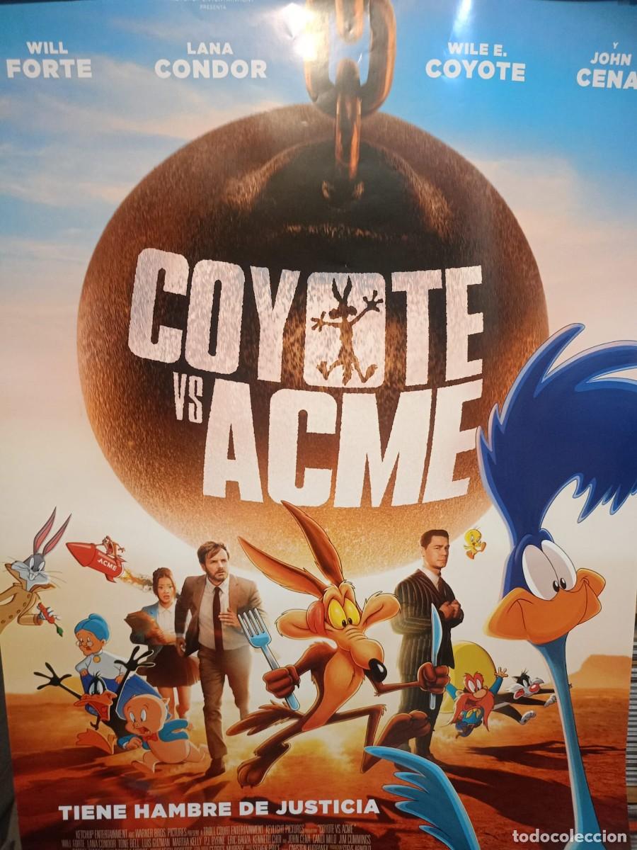 Cine: Coyote vs Acme. P&oacute;ster original
