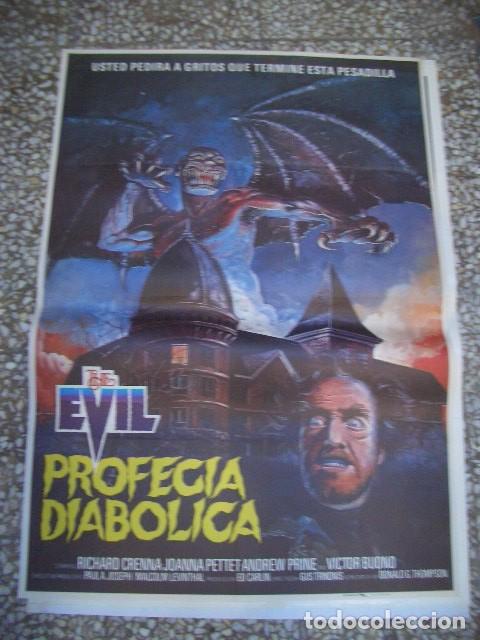 Cine: P&oacute;ster original de cine 70x100xm de PROFEC&Iacute;A DIAB&Oacute;LICA