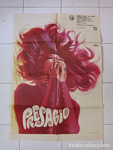 Kino: VKD 2595 PRESAGIO MARIA SILVA MIGUEL IGLESIAS ESC POSTER ORIGINAL ESTRENO 70X100