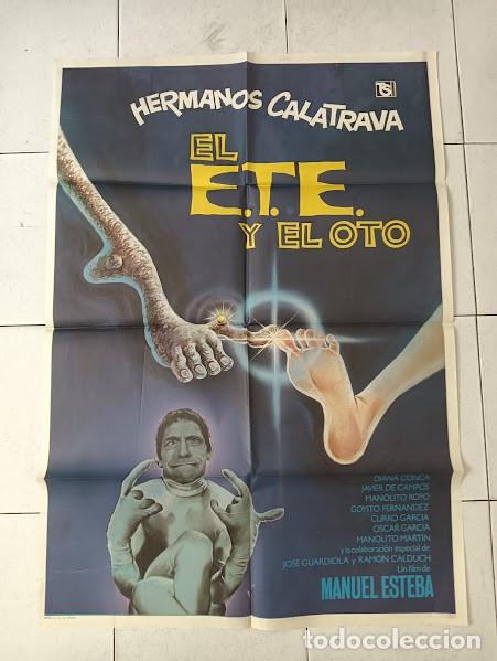 Cinema: VKD 2606 EL E.T.E. Y EL OTO HERMANOS CALATRAVA POSTER ORIGINAL 70X100 ESTRENO