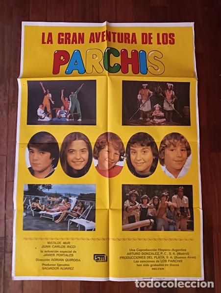 Cin&eacute;ma: VKD 2607 LA GRAN AVENTURA DE LOS PARCHIS POSTER ORIGINAL 70X100 ESTRENO