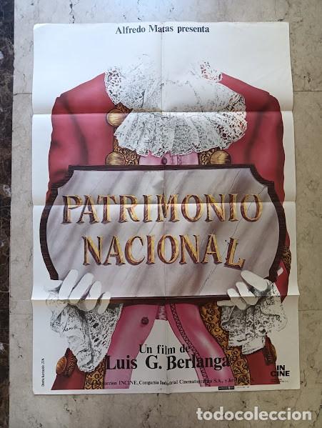 Cine: VKD 2612 PATRIMONIO NACIONAL LUIS GARCIA BERLANGA LOPEZ VAZQUEZ ZEN POSTER ORIGINAL 70X100 ESTRENO