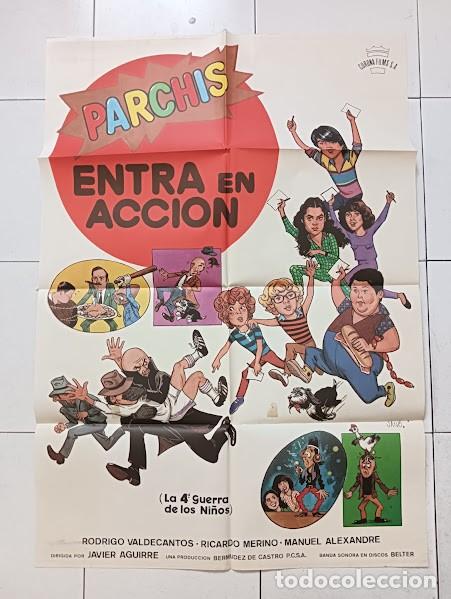 Cin&eacute;ma: VKD 2642vPARCHIS ENTRA EN ACCION POSTER ORIGINAL 70X100 ESTRENO