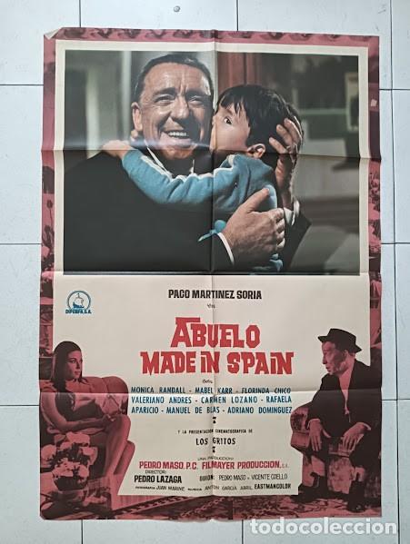 Cinema: VKD 2644 ABUELO MADE IN SPAIN PACO MARTINEZ SORIA POSTER ORIGINAL 70X100 ESTRENO