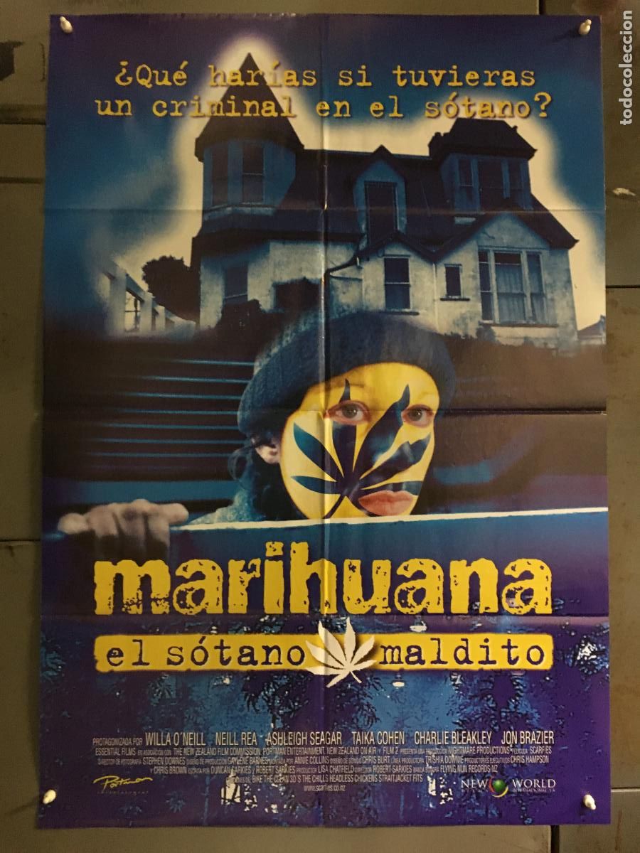 Cinema: ODC C872 MARIHUANA EL SOTANO MALDITO WILLA O'NEILL POSTER ORIGINAL ESTRENO 70X100