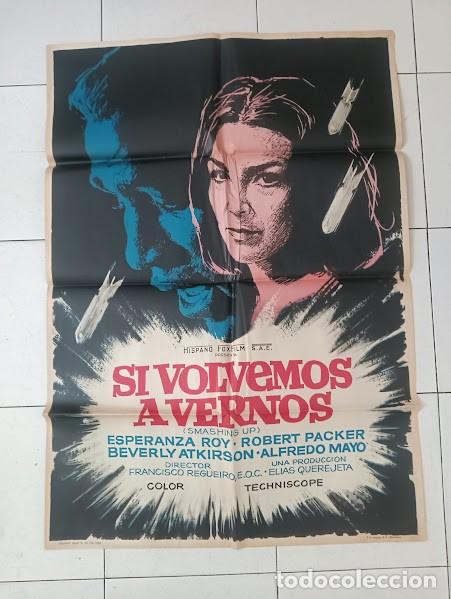 Cin&eacute;ma: VKD 2651 SI VOLVEMOS A VERNOS ESPERANZA ROY ALFREDO MAYO REGUEIRO POSTER ORIG ESTRENO 70X100 ESTRENO