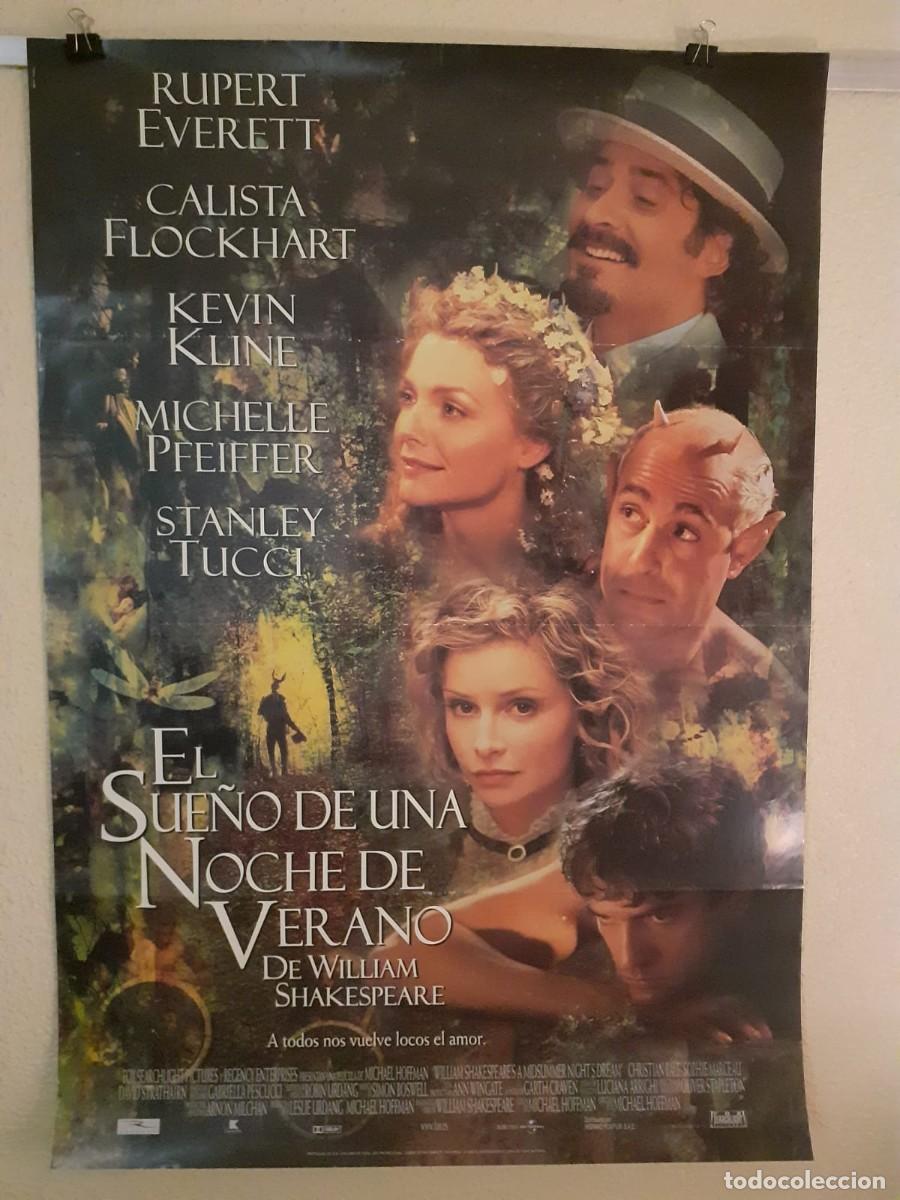 Cine: Cartel Original de Cine: El Sue&ntilde;o de una Noche de Verano (1999) - Michelle Pfeiffer, Christian Bale