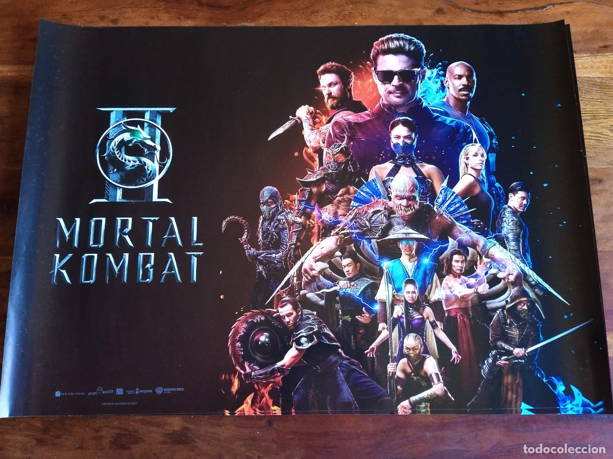Cine: Mortal Kombat II - Karl Urban, Adeline Rudolph, Josh Lawson - Poster original Warner 2026