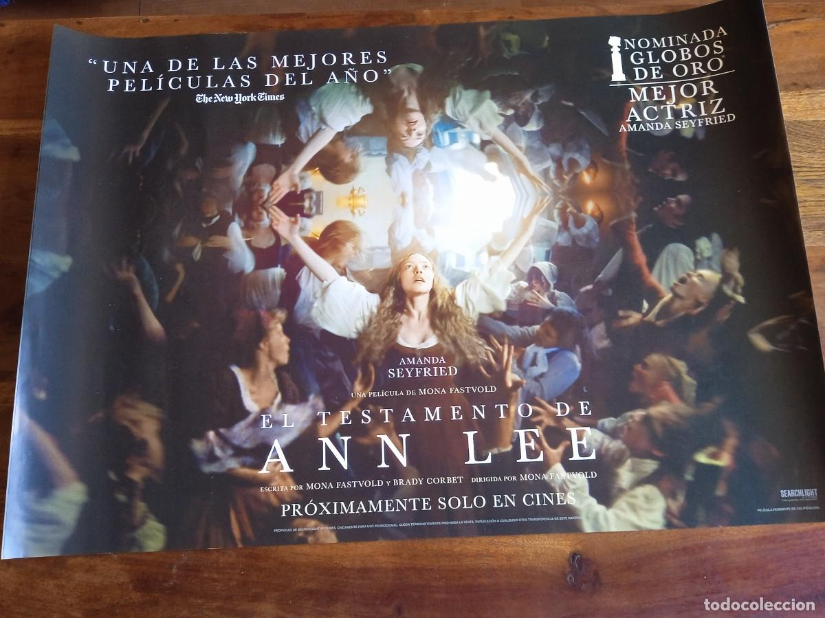 Cine: El testamento de Ann Lee - Amanda Seyfried, Thomasin McKenzie,Lewis Pullman - Gu&iacute;a original Fox 2026