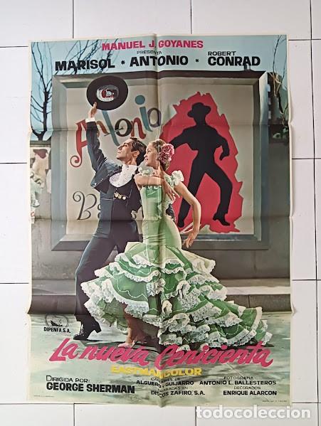 Cine: CPE 0027 LA NUEVA CENICIENTA MARISOL ANTONIO POSTER ORIGINAL CON MARGEN 70X100 ESTRENO B