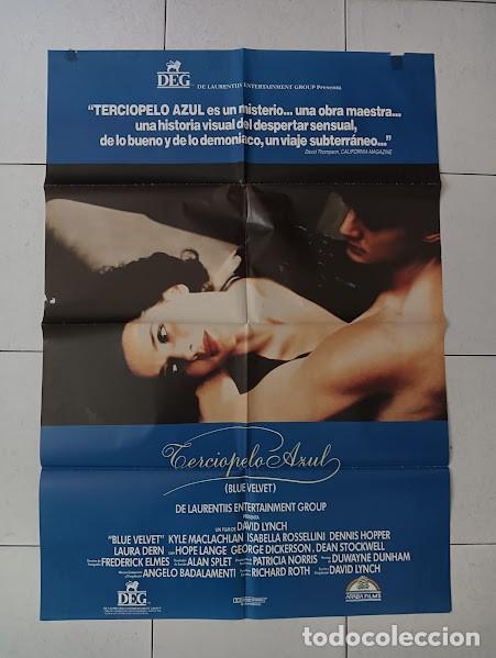 Cine: VKD 2666 TERCIOPELO AZUL DAVID LYNCH POSTER ORIGINAL 70X100 ESTRENO