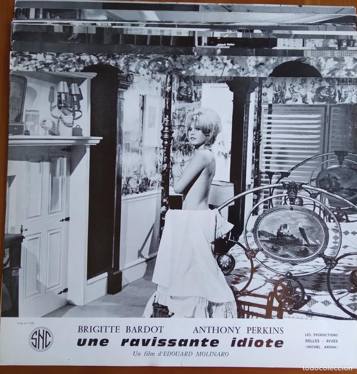 Cine: 20 CARTELES DE CINE,UNA RAVISSANTE IDIOTE,1963 Brigitte Bardot * Anthony perkins +30 x 24,5 *