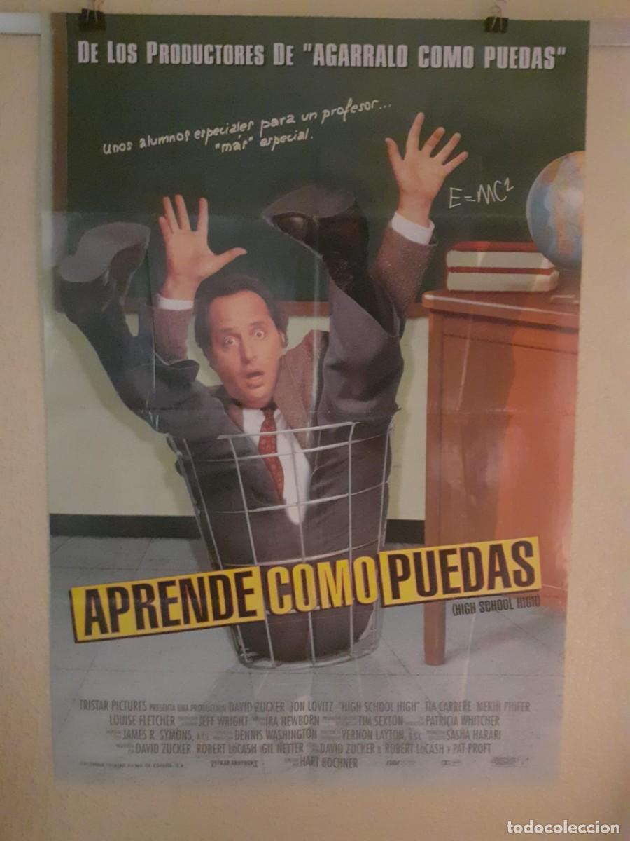 Cine: Cartel Original de Cine: Aprende Como Puedas (High School High, 1996) - Jon Lovitz