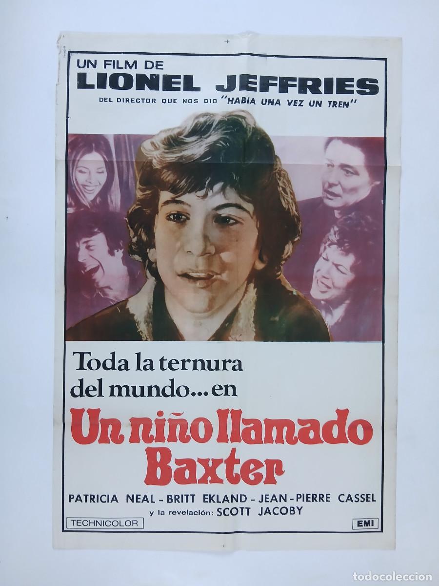 Cine: ODIO LA VIOLENCIA (1973) cartel argentino 110x75 litografico BAXTER Lionel Jeffries