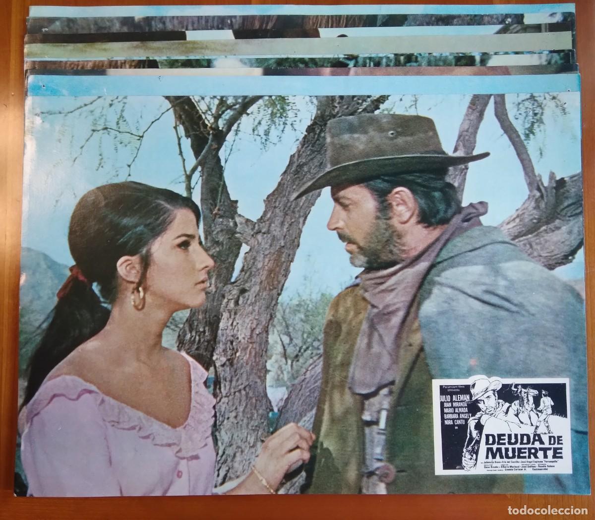 Cine: CARTEL DEL FILM ,DEUDA DE MUERTE *1972*100X70 CMS.COLOR*MBC.