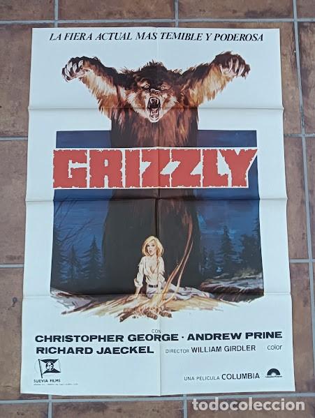 Cine: VKD 2668 GRIZZLY CHRISTOPHER GEORGE POSTER ORIGINAL 70X100 ESTRENO