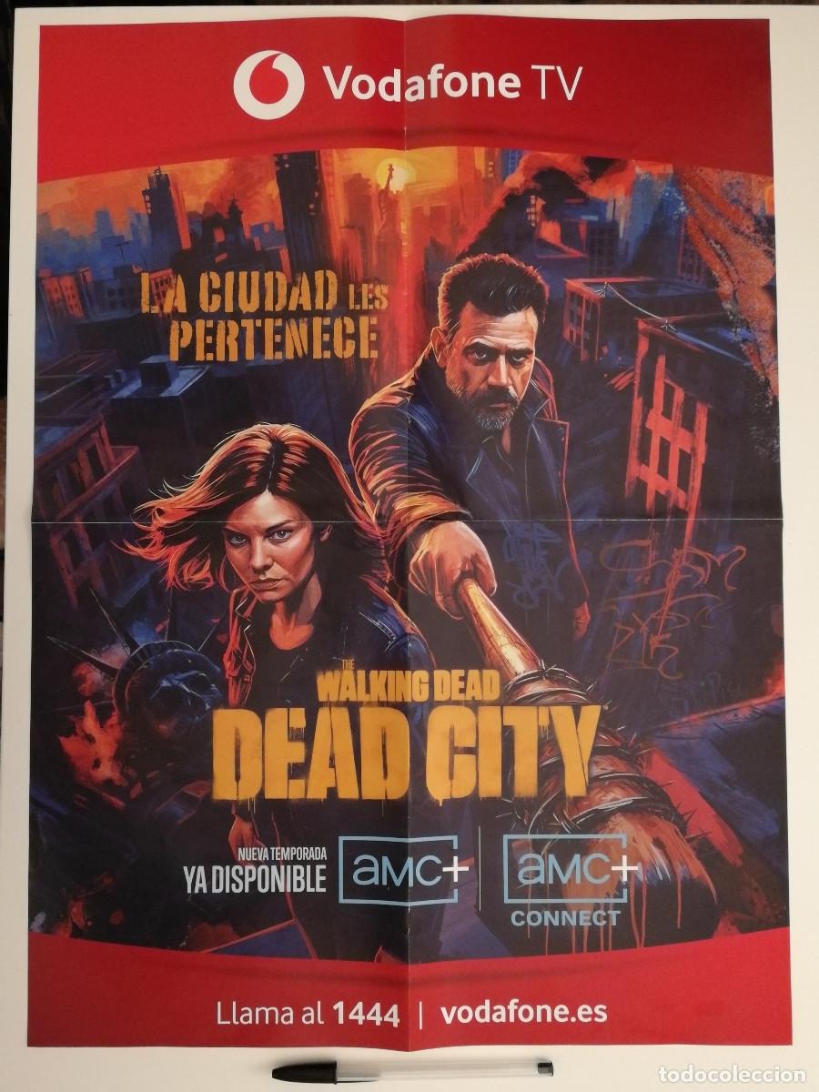 Cine: POSTER COLECCIONABLE -A2- THE WALKING DEAD DEAD CITY - SERIE TV - TERROR ZOMBIES GORE