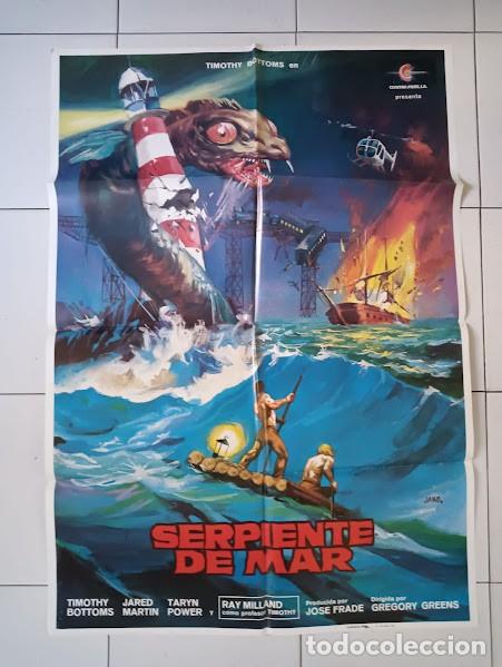 Cinema: VKD 2684 SERPIENTE DE MAR AMANDO DE OSSORIO JANO POSTER ORIGINAL 70X100 ESTRENO