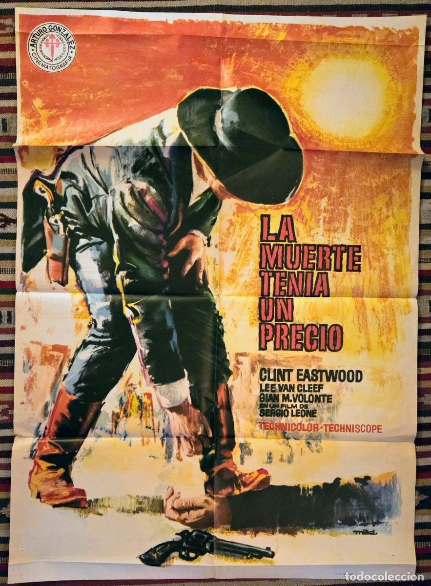 Cine: La muerte ten&iacute;a un precio (1978) &ndash; Cartel original espa&ntilde;ol reestreno Clint Eastwood