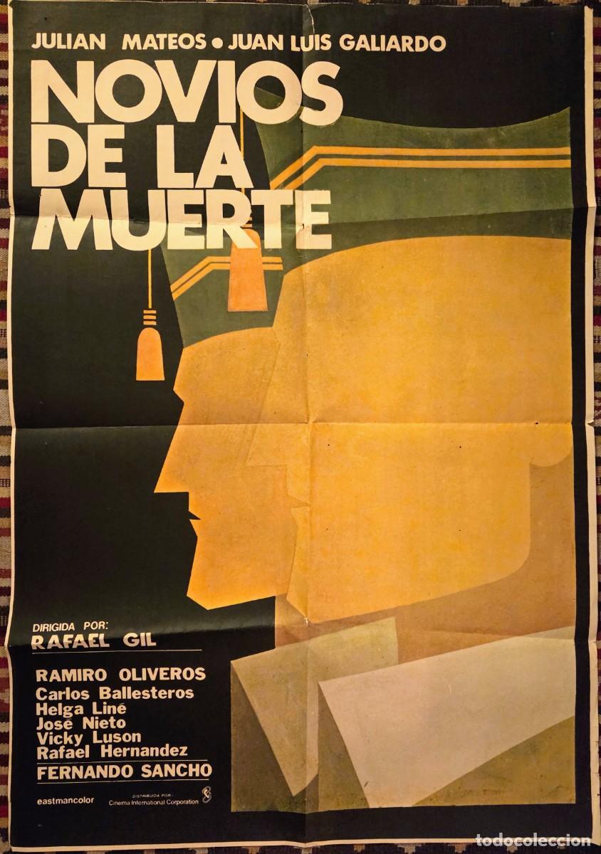 Cine: NOVIOS DE LA MUERTE (1975) &ndash; Cartel original de estreno &middot; Legi&oacute;n Espa&ntilde;ola &middot; Rafael Gil