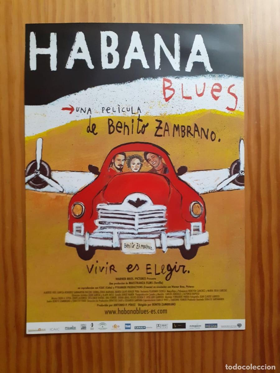 Cine: Guia De Prensa / Minicartel Original: Habana Blues (2005) - Benito Zambrano