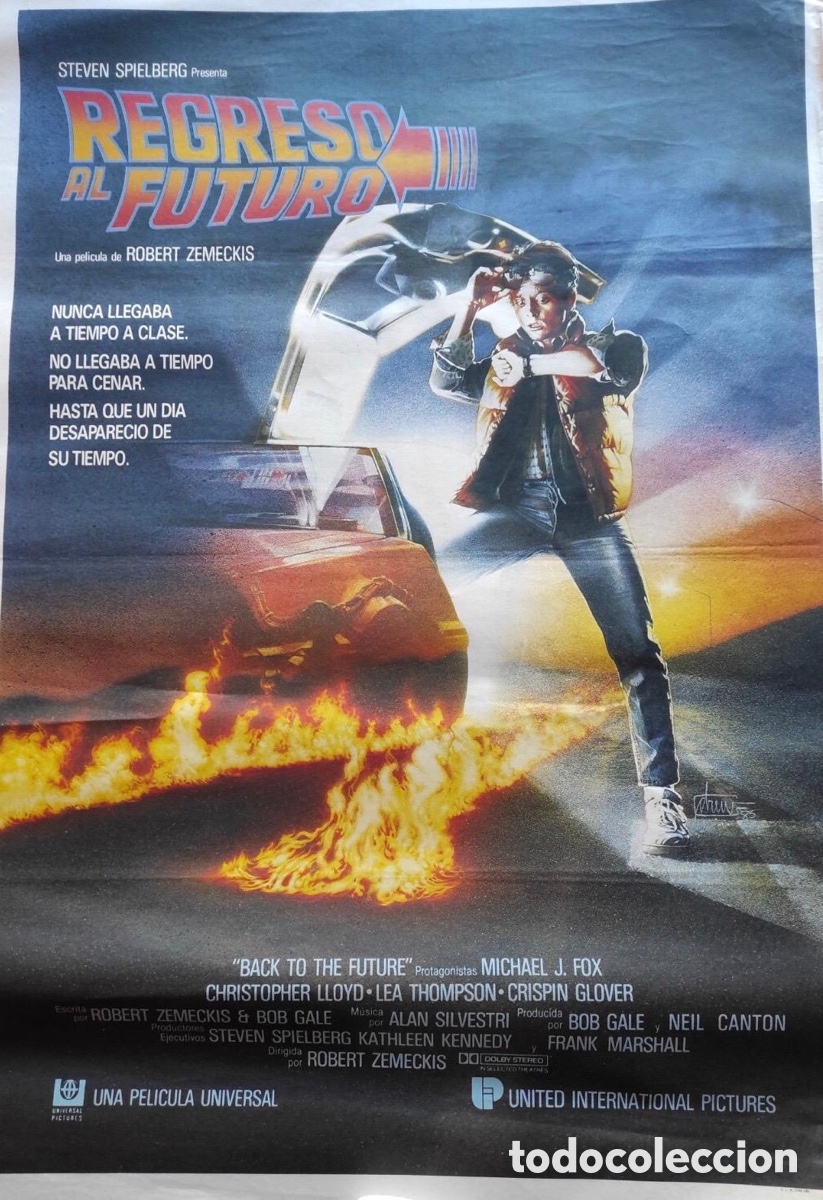 Cine: CARTEL DE CINE. REGRESO AL FUTURO