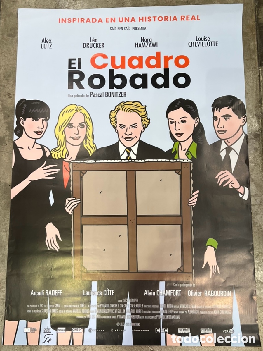 Cine: Cartel de Pel&iacute;cula. &ldquo;El cuadro robado&rdquo;. Pascal Bonitzer. 2025.