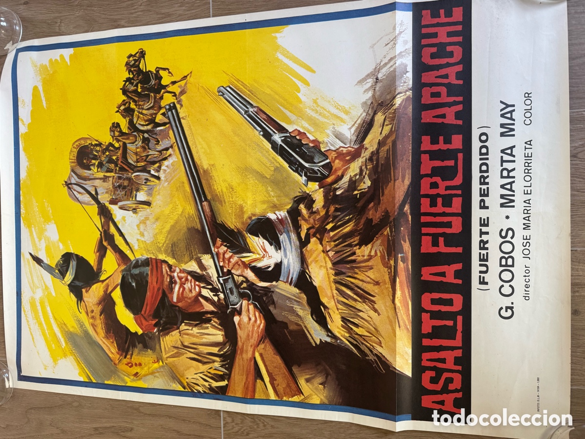 Cine: ASALTO A FUERTE APACHE POSTER ORIGINAL