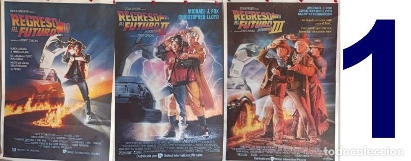 Cine: REGRESO AL FUTURO LAS TRES PARTES LOTE 1