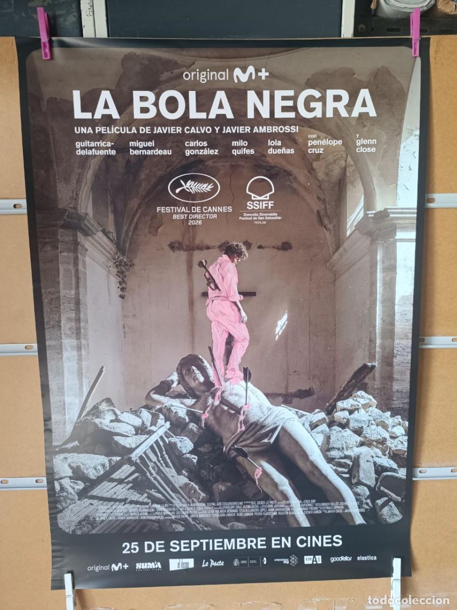 Cine: LA BOLA NEGRA POSTER ORIGINAL