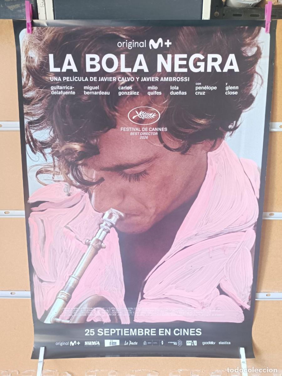 Cine: LA BOLA NEGRA POSTER ORIGINAL